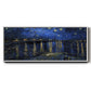 Starry Night Over the Rhone - Floater Framed Canvas Print