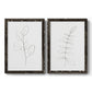 Botanical Gesture III - Premium Framed Canvas 2 Piece Set - Ready to Hang