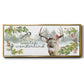 Reindeer Woods - Floater Framed Canvas Print