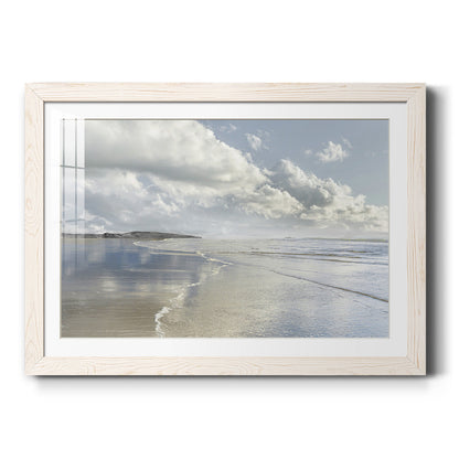 Infinity Beach - Barnwood Framed Art Print