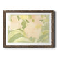 Verdant Floral Abstract II - Barnwood Framed Art Print