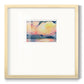 Prism Seascape III - Double Matboard Framed Print