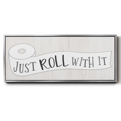 Just Roll - Floater Framed Canvas Print