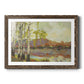 Birch Stand - Barnwood Framed Art Print