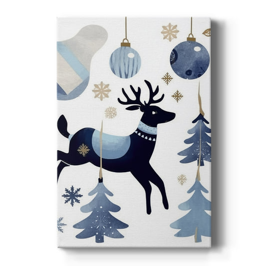 Snowwhite Twilight Carol - Canvas Art Print