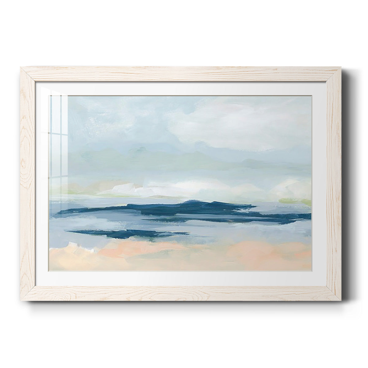 Matala Coast II - Barnwood Framed Art Print