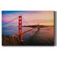 The Golden Gate Bridge at Sunset - Canvas Art Print