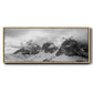 Dolomites - Floater Framed Canvas Print