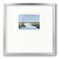 Coastal Plains II - Double Matboard Framed Print