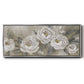 Cottage Roses - Floater Framed Canvas Print