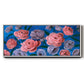 Layered Petals III - Floater Framed Canvas Print