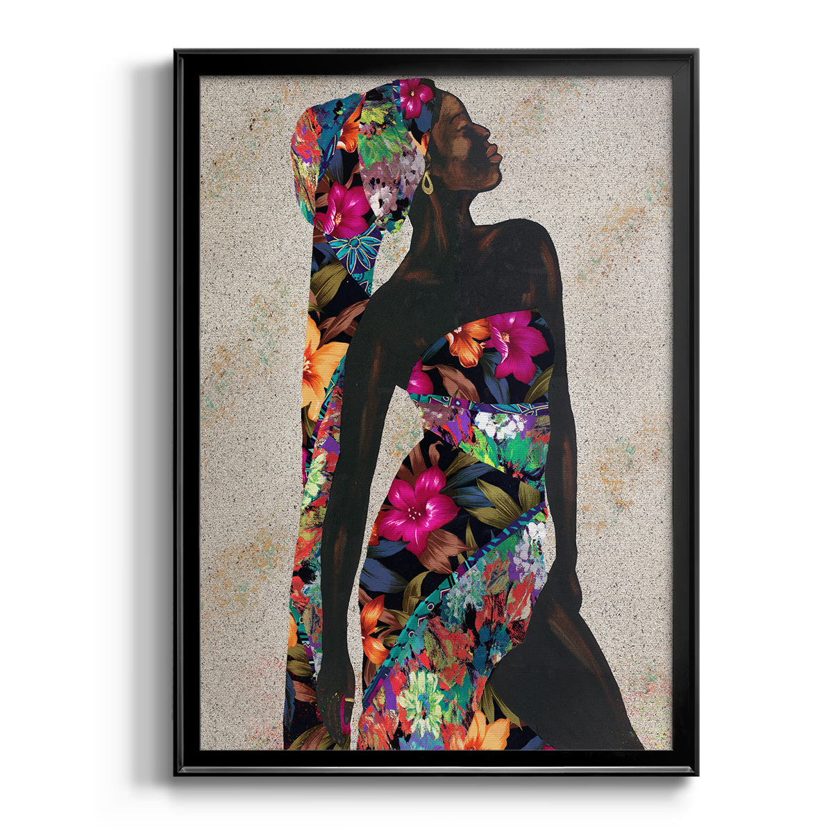 Woman Strong I - Modern Framed Canvas Print