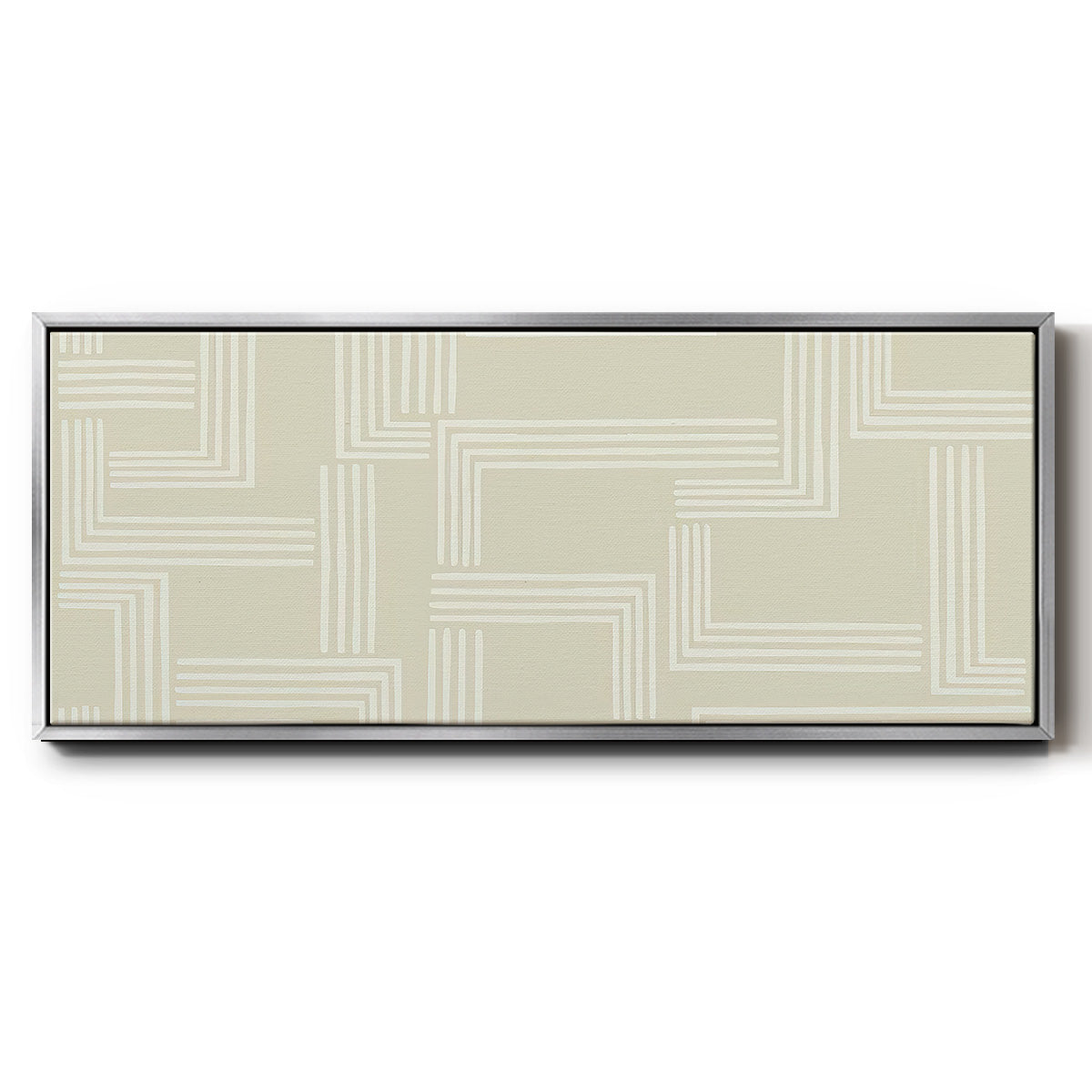 Roll Crossing IV - Floater Framed Canvas Print
