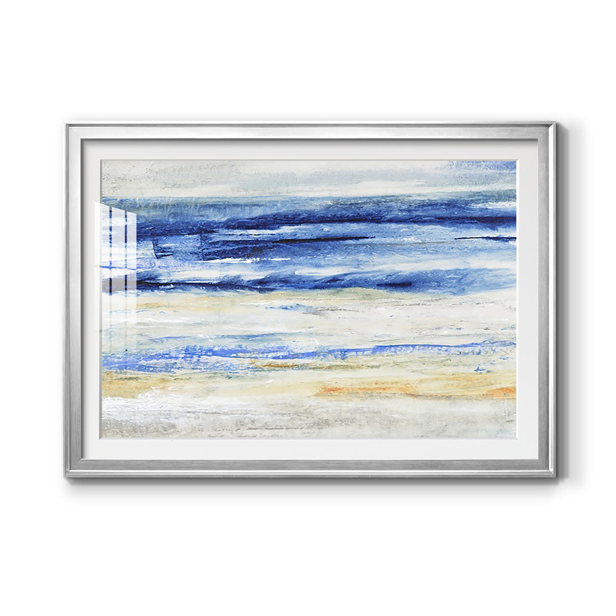 Choppy Seas II - Modern Framed Art Print