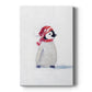 Penguin Play I Premium Gallery Wrapped Canvas - Ready to Hang