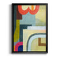 City of Rainbows II - Modern Framed Canvas Print