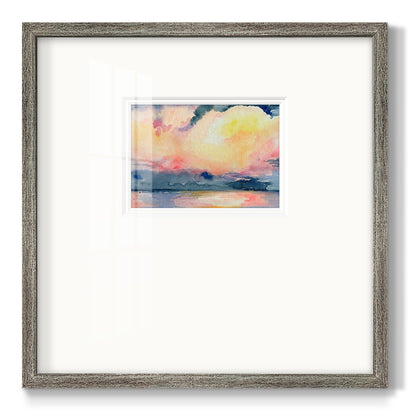 Prism Seascape III Premium Framed Print Double Matboard