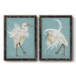 Heron Plumage III - Premium Framed Canvas 2 Piece Set - Ready to Hang