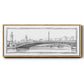 Pont Alexandre III - Floater Framed Canvas Print