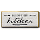 Bless this Kitchen - Floater Framed Canvas Print