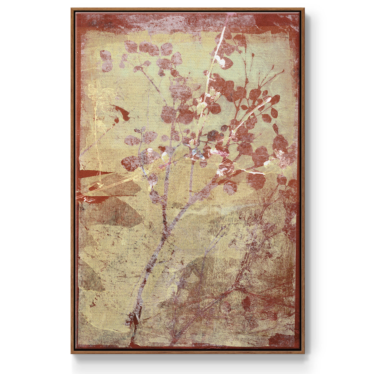 Boundless IV - Floater Framed Canvas Print
