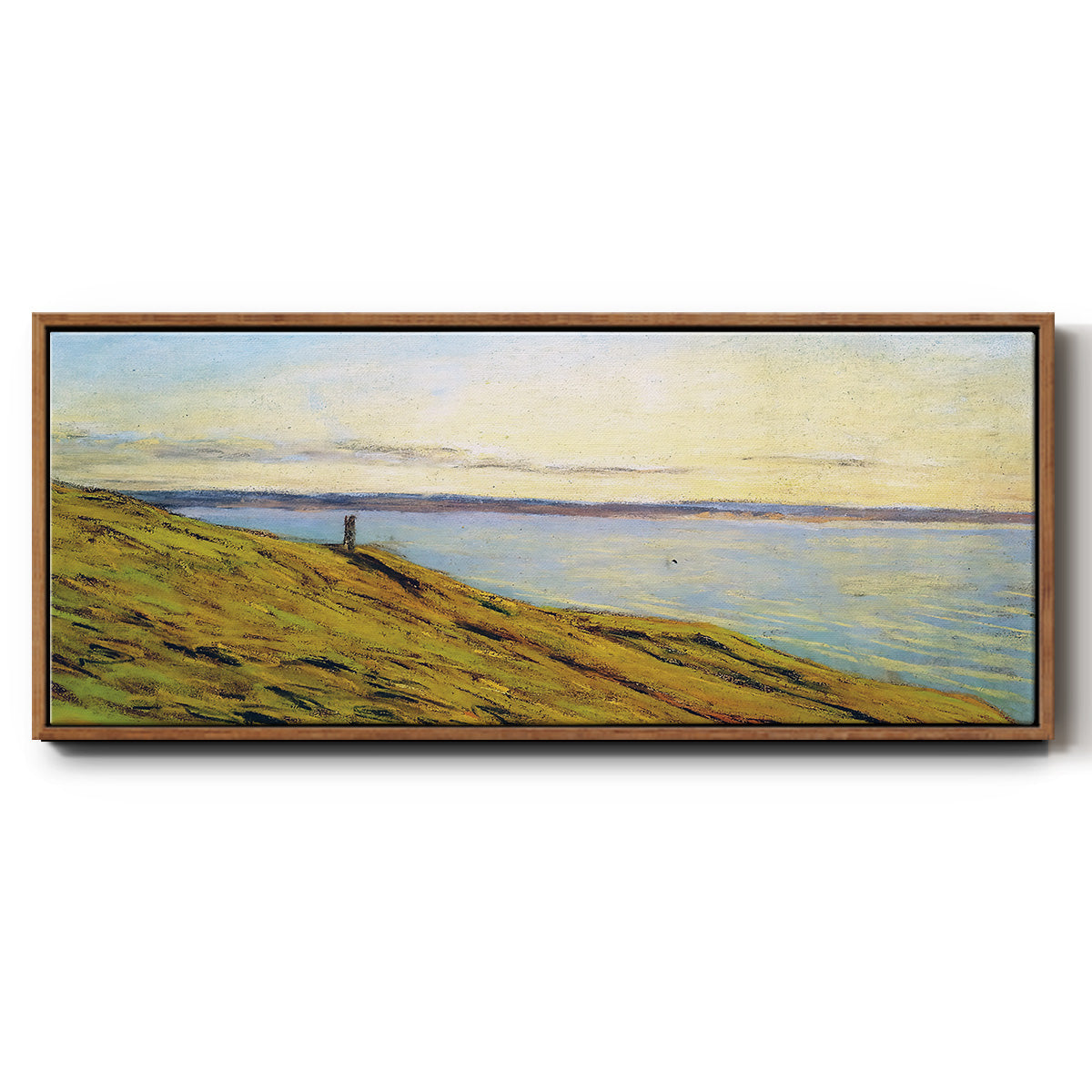 Sainte-Adresse, View Across the Estuary - Floater Framed Canvas Print