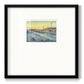 Deserted Highway I - Double Matboard Framed Print