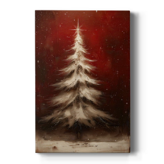 Fireside Dusk Square - Canvas Art Print