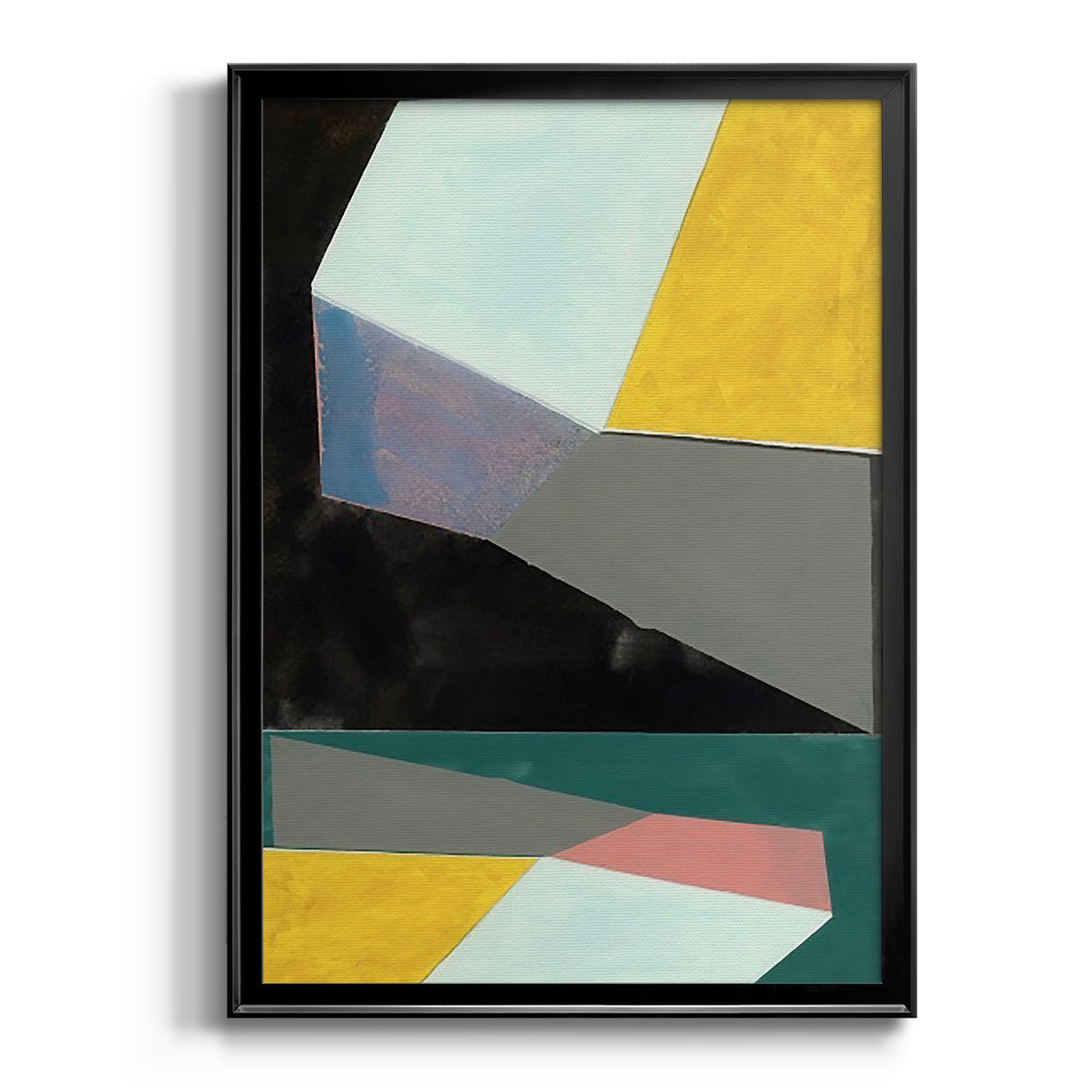 Chop II - Modern Framed Canvas Print