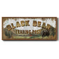 Black Bear Trading Post - Floater Framed Canvas Print