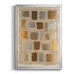 Sand Shaped II - Modern Framed Canvas Print