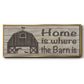 Home & Farm III - Floater Framed Canvas Print