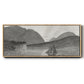 Mount Desert, Coast of Maine - Floater Framed Canvas Print