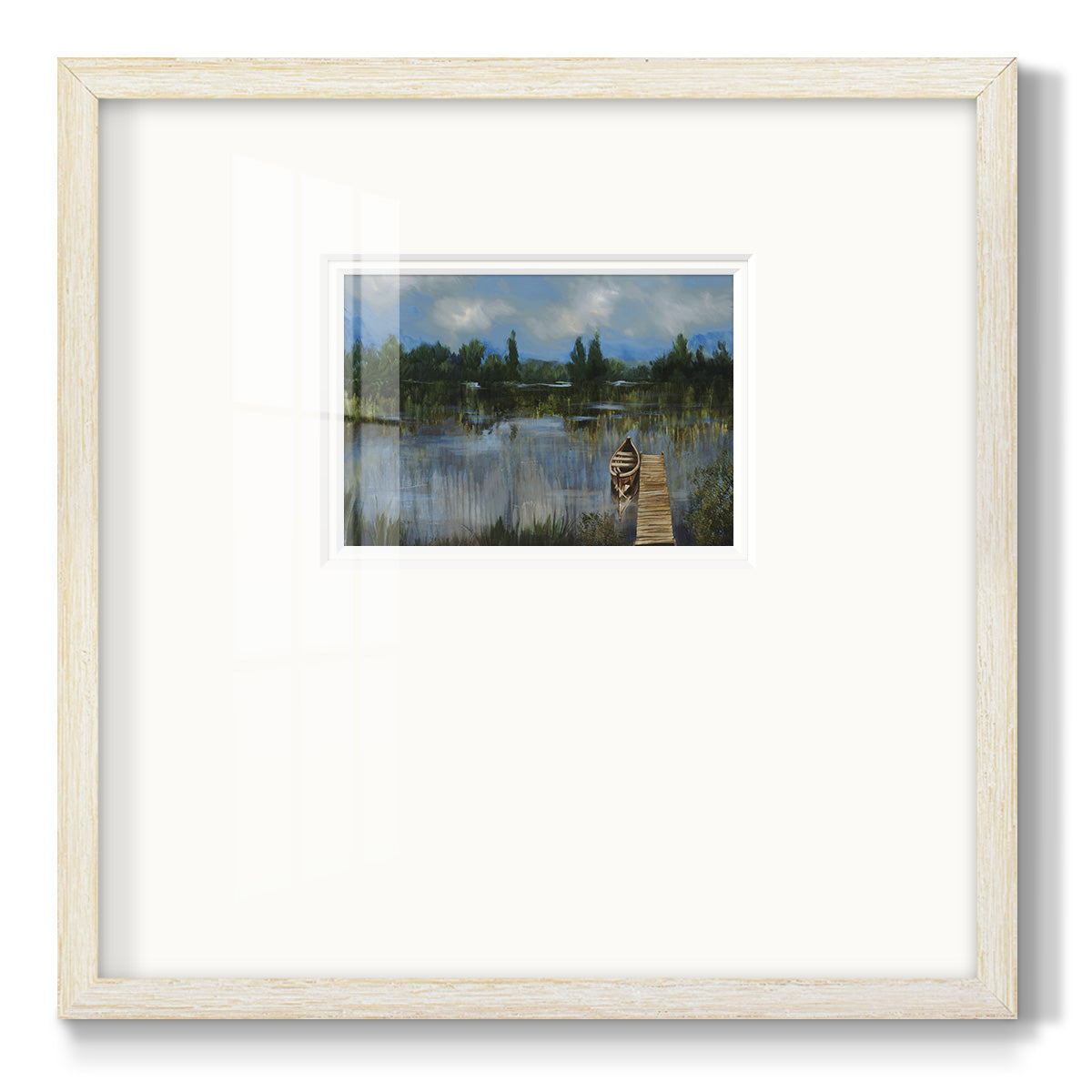 A Quiet Place Premium Framed Print Double Matboard