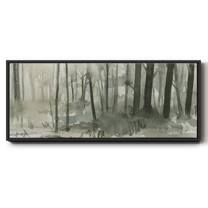 Into the Woods II - Floater Framed Canvas Print