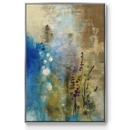Immerge III - Floater Framed Canvas Print