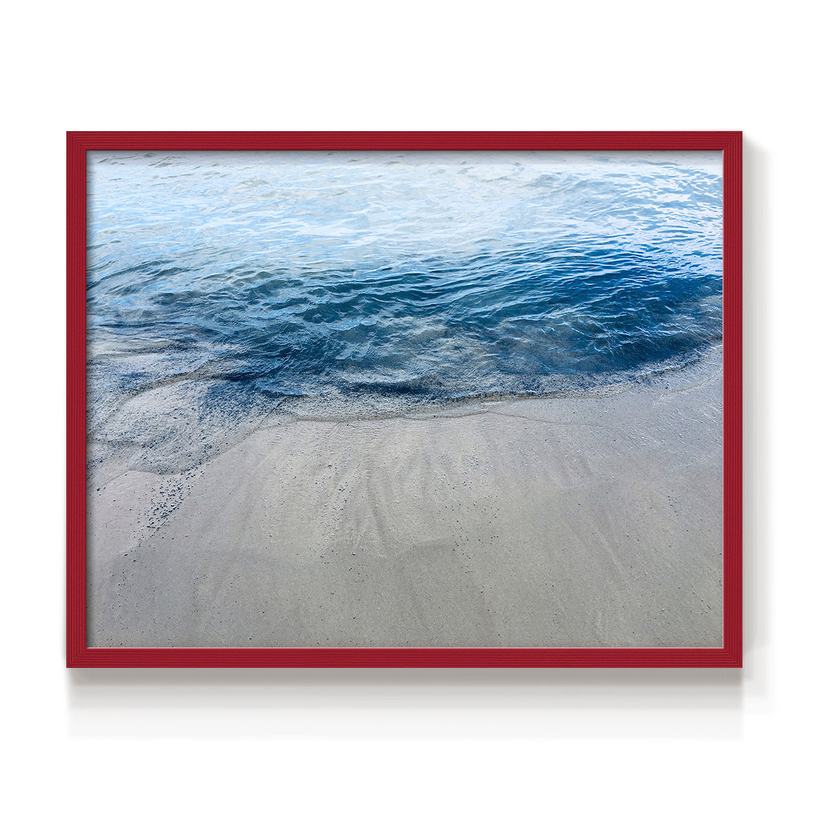 Aegean Blue Water - Restickable Framed Art Print