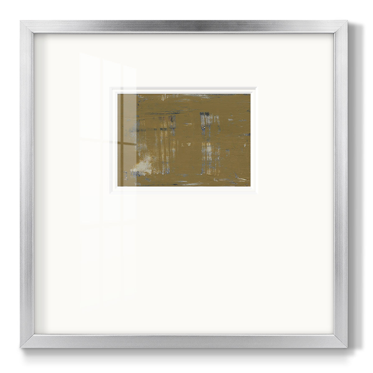 Mystique Abstract II - Double Matboard Framed Print