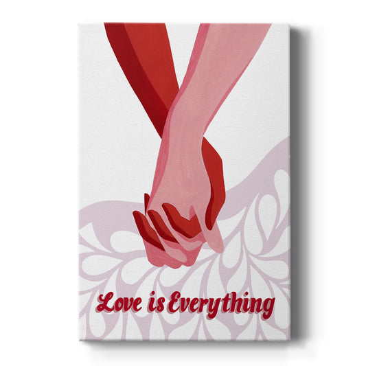 Groovy Love I Premium Gallery Wrapped Canvas - Ready to Hang