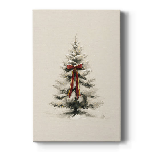 Snowwhite Serenade of Cathedral - Canvas Art Print