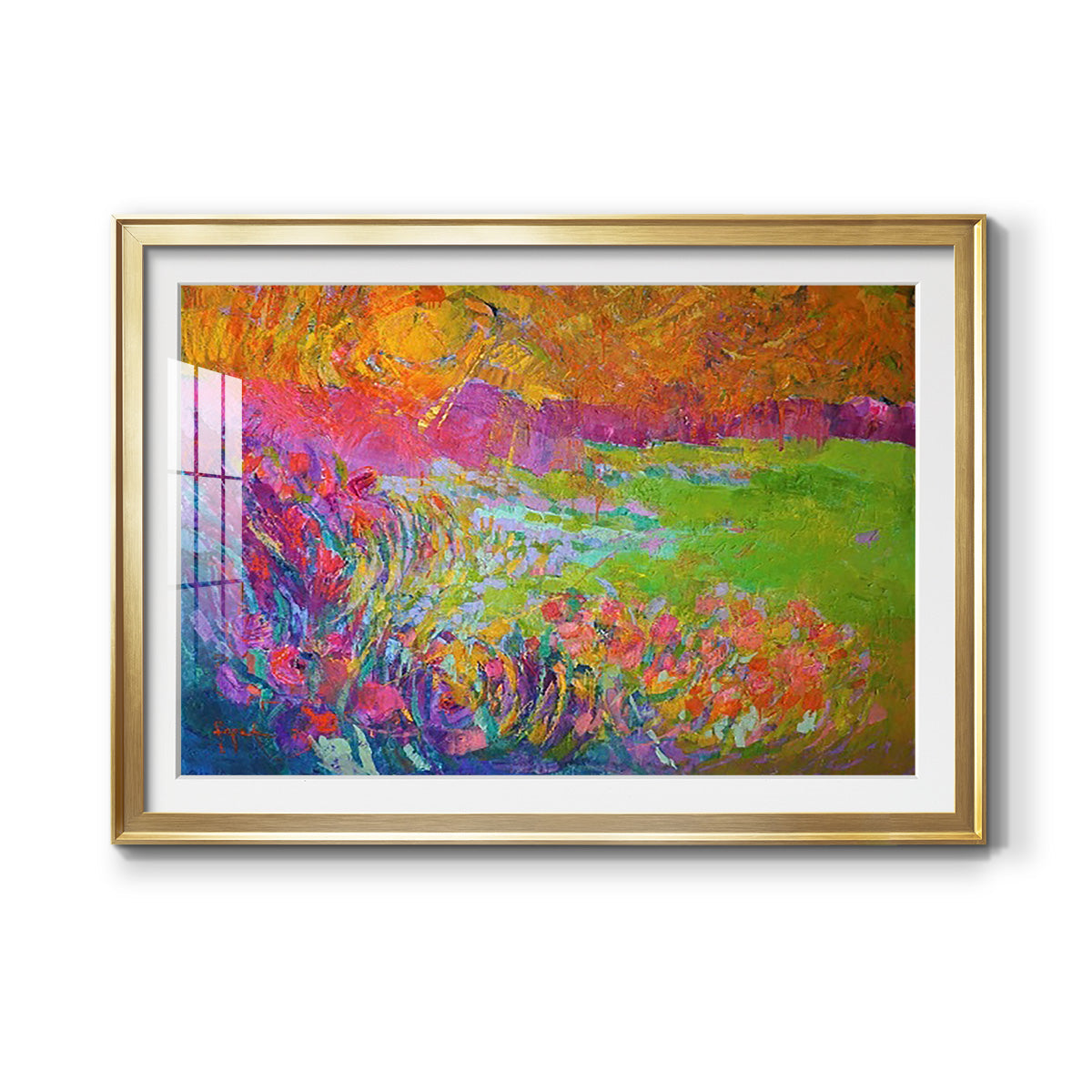 Meadowlands Premium Framed Print - Ready to Hang