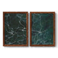 Jade Marble I - Premium Framed Canvas 2 Piece Set - Ready to Hang