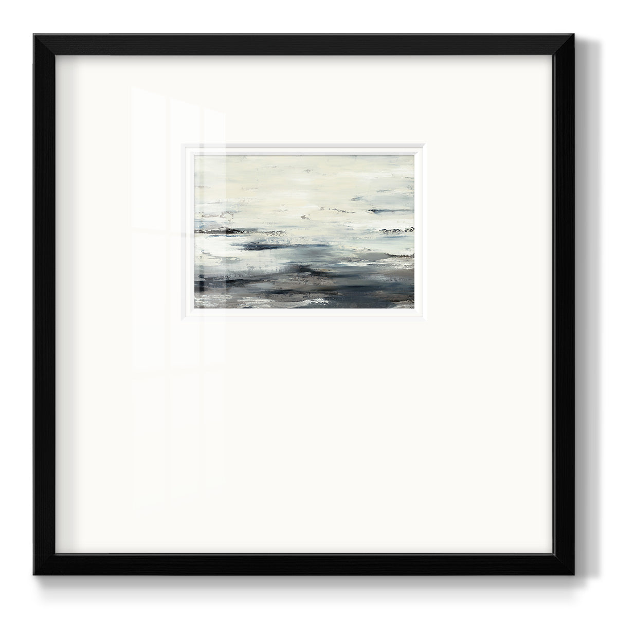 On the Stormy Seas - Double Matboard Framed Print
