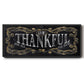Be Thankful - Floater Framed Canvas Print