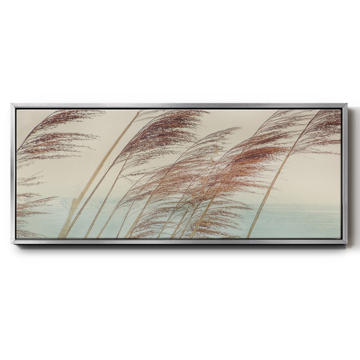 Windy II - Floater Framed Canvas Print