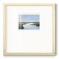 Coastal Plains I - Double Matboard Framed Print