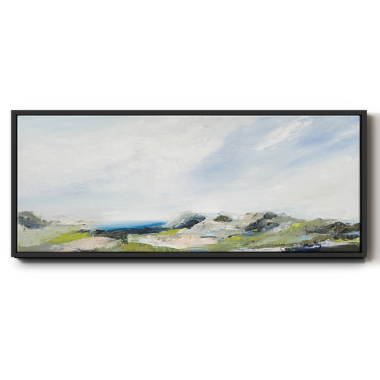 The Earth Sings - Floater Framed Canvas Print