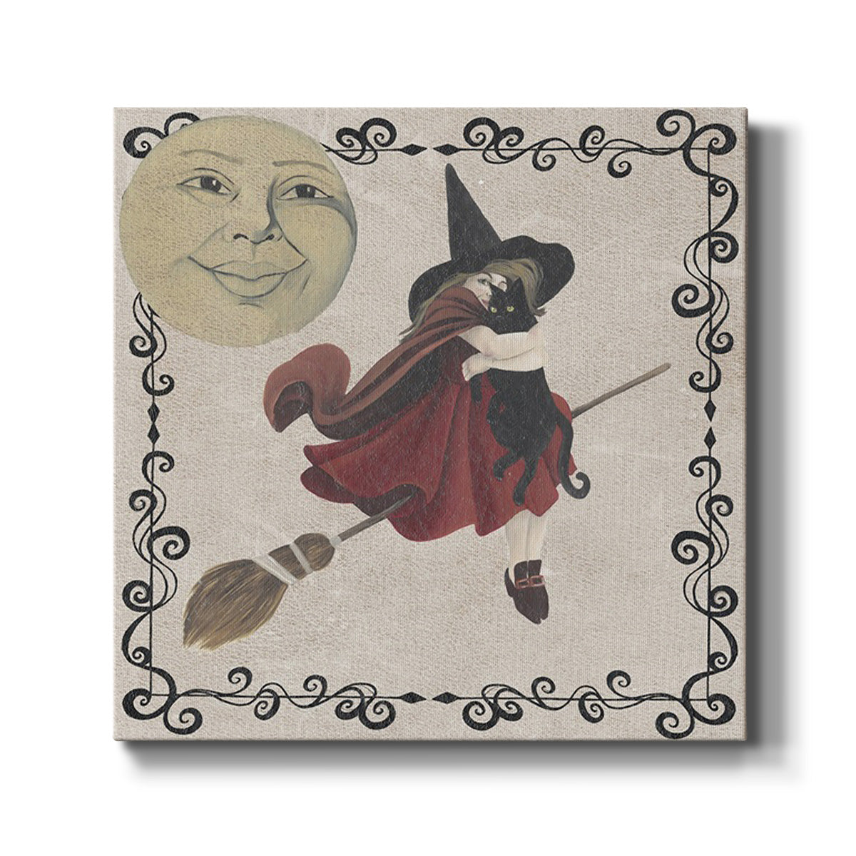 Vintage Halloween Collection G-Premium Gallery Wrapped Canvas - Ready to Hang