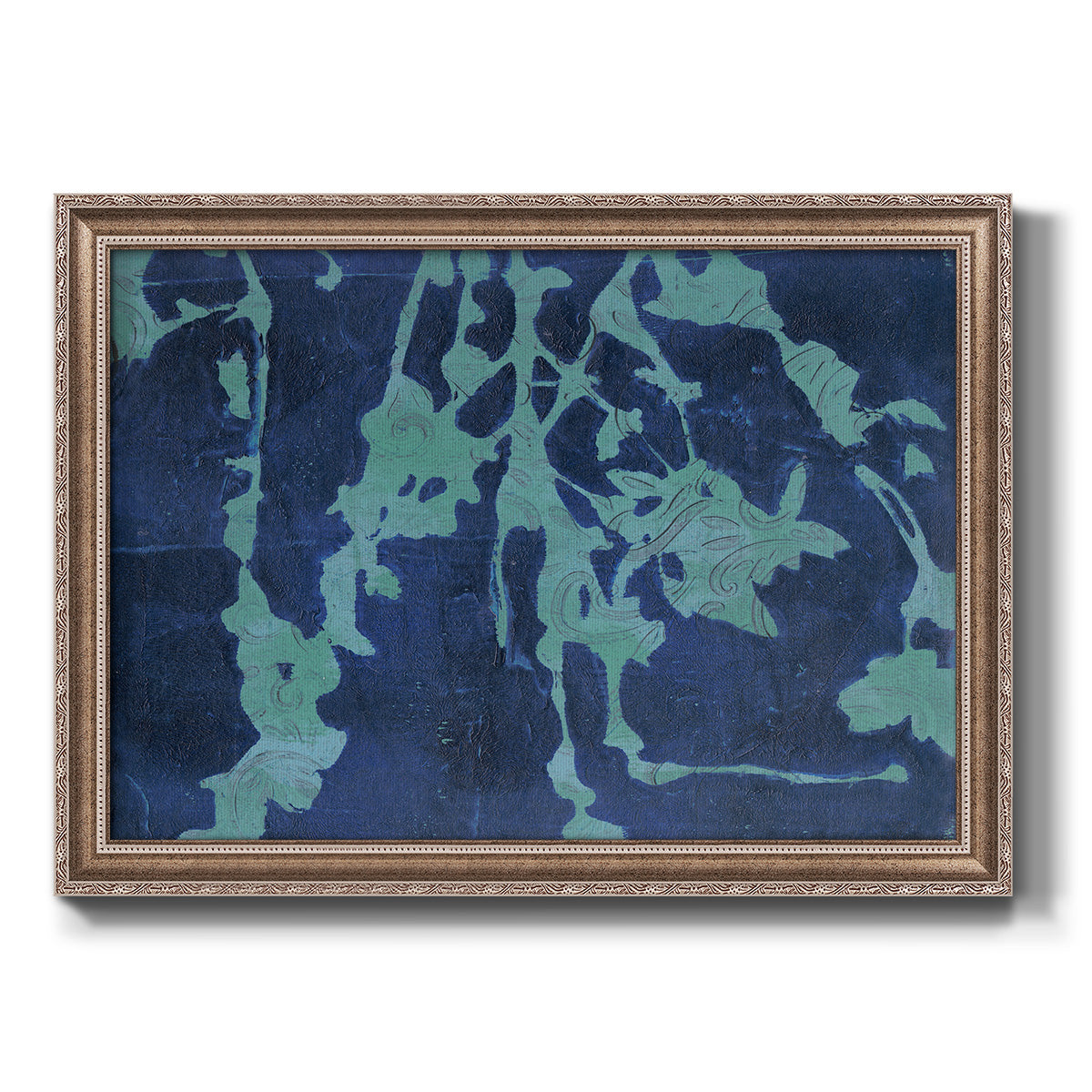 Brackish Flowers II Premium Framed Canvas- Ready to Hang