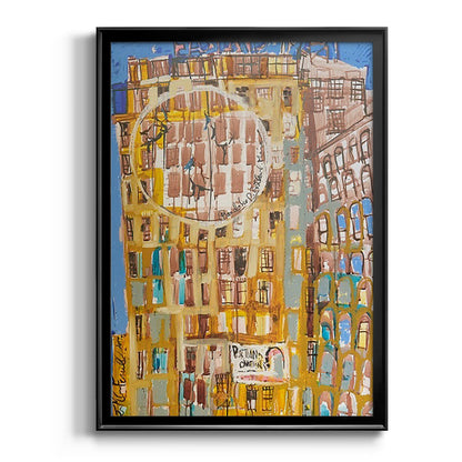Bandaloo II - Modern Framed Canvas Print